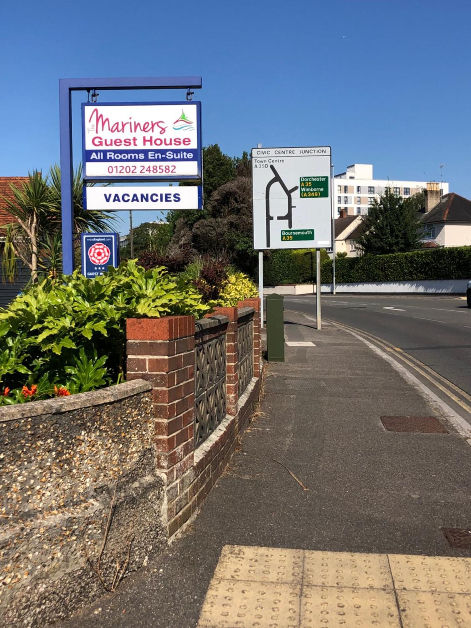 The Mariners Guest House Poole Eksteriør billede